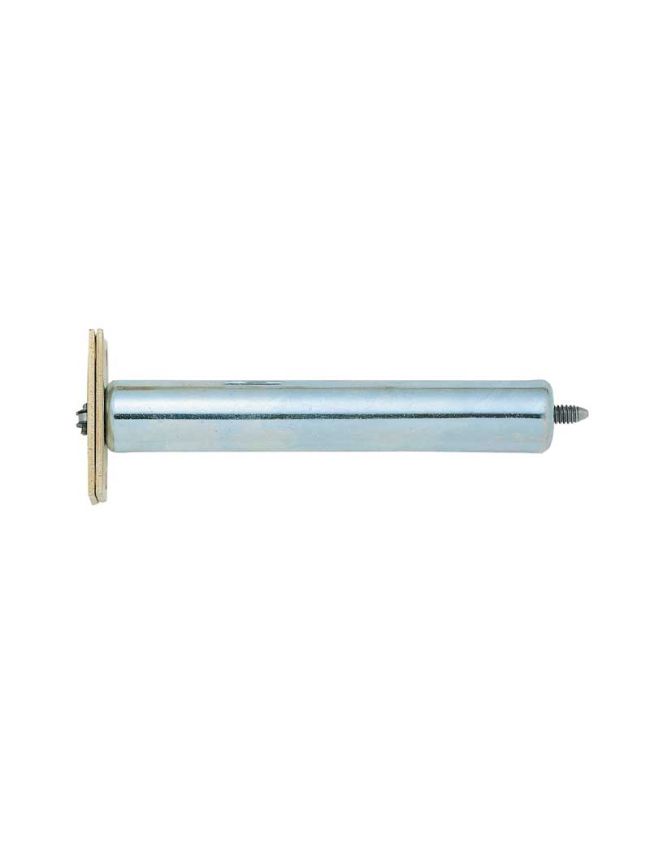 Jedo Concealed Door Closer with Rectangular Plate 140mm Electro Brassed - By Frelan Hardware - JW900EB