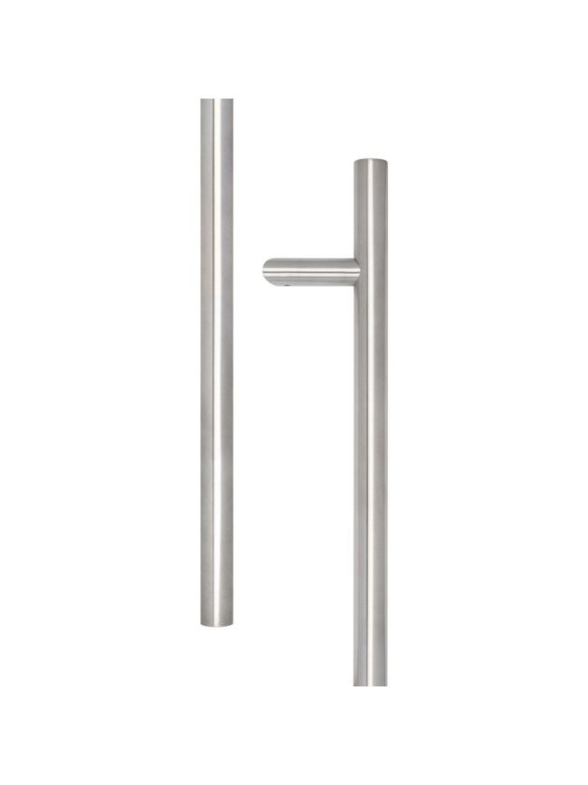 Stainless Steel Cranked Pull Handles 600x32mm Satin Stainless Steel - By Frelan Hardware - JSS519A