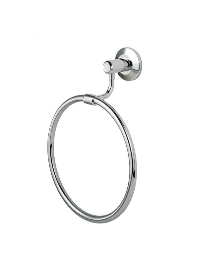Tempo Towel Ring - Polished Chrome