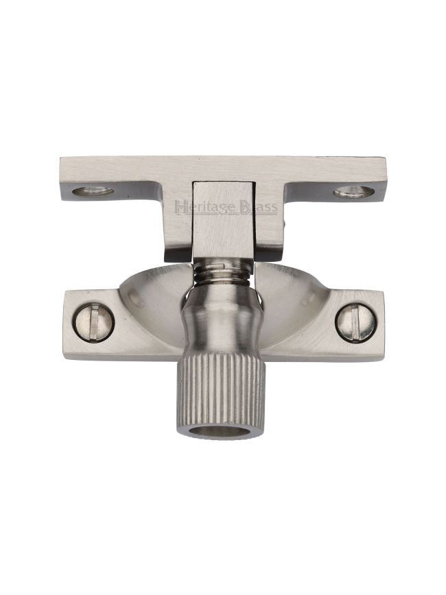 Heritage Brass Narrow Brighton Sash Fastener Satin Nickel finish