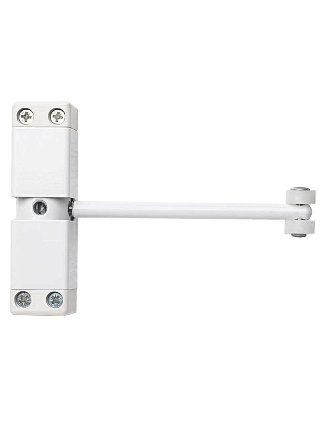 Jedo Surface Mounted Door Closer White - By Frelan Hardware - JW901WH