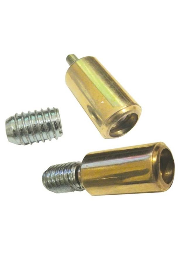 Jedo Locking Sash Stop Polished Brass - By Frelan Hardware - JV4201PB
