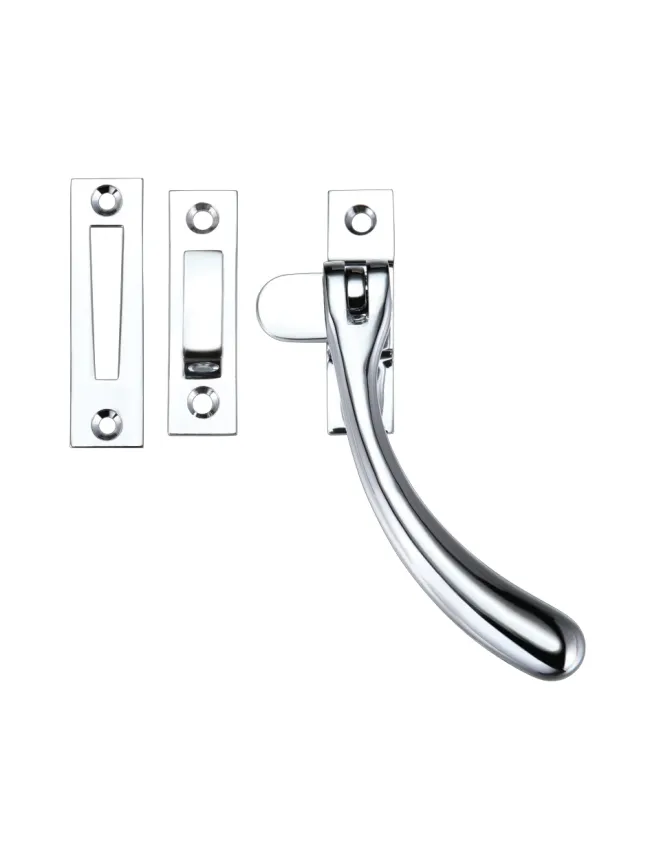 Zoo Hardware Bulb End Casement Fastener - Offset Version - Polished Chrome