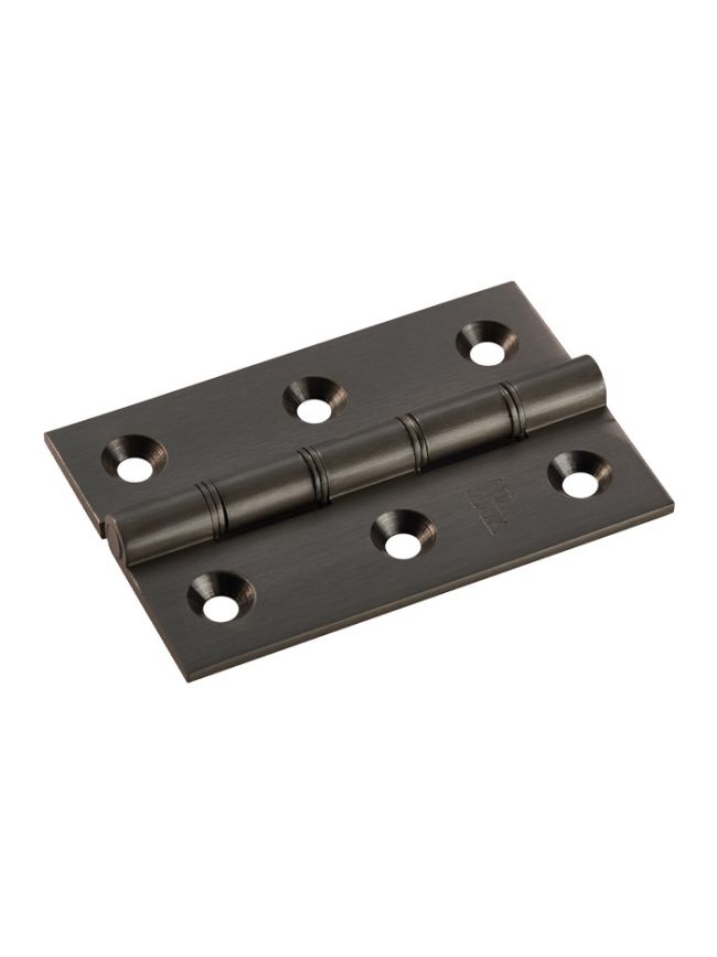 Double Phosphor  Washered Butt Hinge - Matt Bronze (Pair)