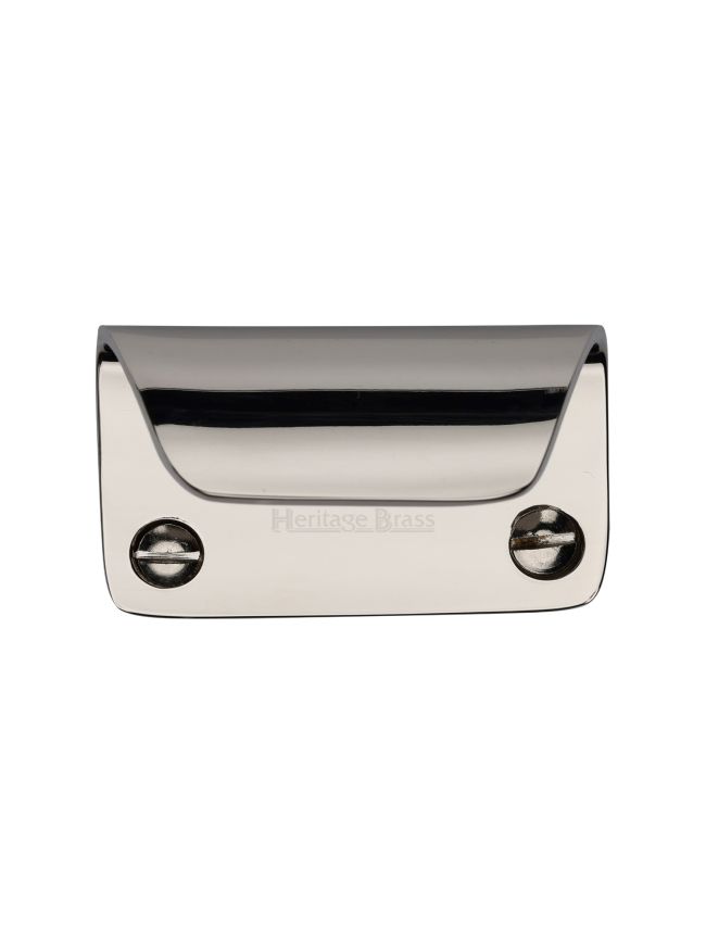 Heritage Brass Sash Lift 65mm Polished Nickel Finish