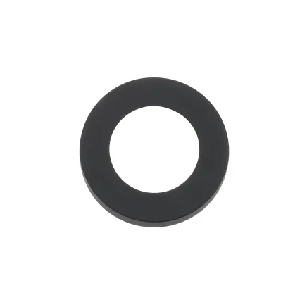 Zoo Hardware Spare Round Rose (1 pair) - Black
