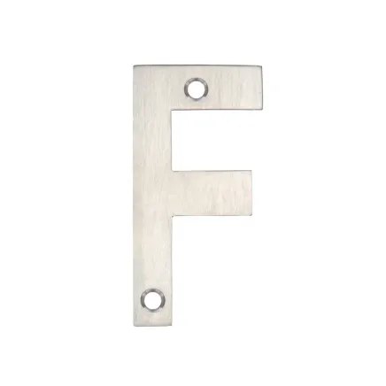 Zoo Hardware Letter - Polished Stainless
