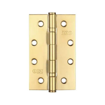 Zoo Hardware Slim Knuckle Bearing Hinge Stainless Steel - Grade 201 - 102 x 63 x 2.5mm