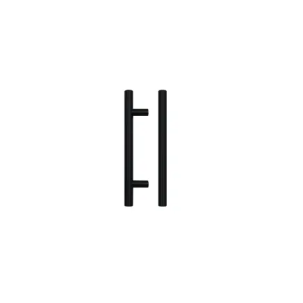 Zoo Hardware Top Drawer Fittings T Bar 96mm - Black