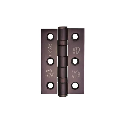 Zoo Hardware Stainless Steel Door Hinge UKCA/CE - Etna Bronze