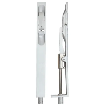 Zoo Hardware Lever Action Flush Bolt 20 x 200mm - Satin Aluminium
