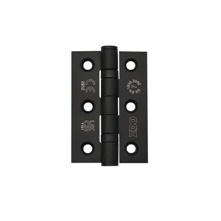 Zoo Hardware Stainless Steel Door Hinge UKCA/CE - Matt Black