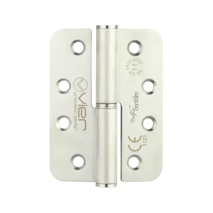 Zoo Hardware Grade 11 Lift Off Hinge Stainless Steel - Radius - Grade 201 - 102 x 76 x 3mm - Right Hand