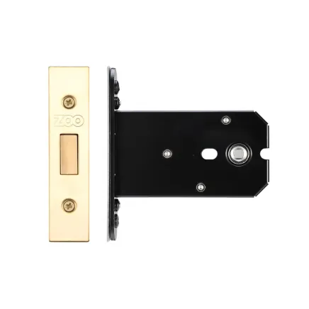 Zoo Hardware Flat Dead lock - 102mm C/W PVD Forend and Strike