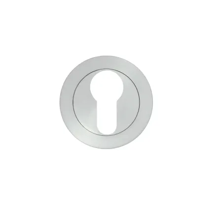Zoo Hardware Escutcheon euro profile - Satin Chrome
