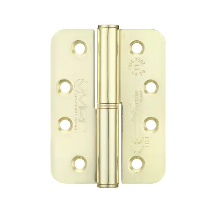 Zoo Hardware Grade 11 lift-off hinge - right hand - Brass