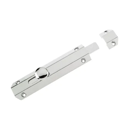 Zoo Hardware Surface Bolt 150mm - Polished Chrome