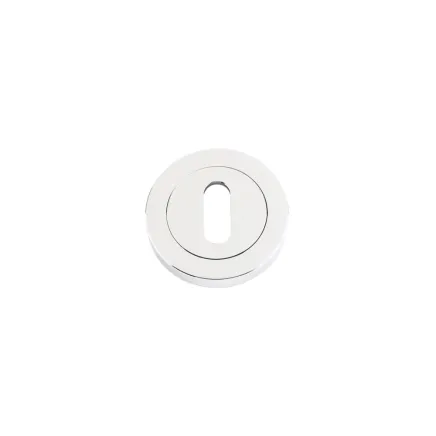 Zoo Hardware Standard profile escutcheon - Polished Nickel