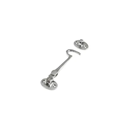 Zoo Hardware Cabin Hook (Lightweight) 4" - Chrome