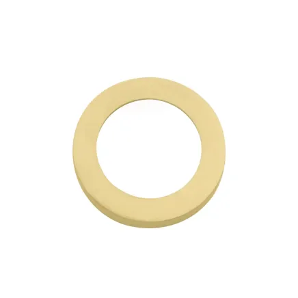 Zoo Hardware Spare round rose (turn & release) - Favo Satin Brass