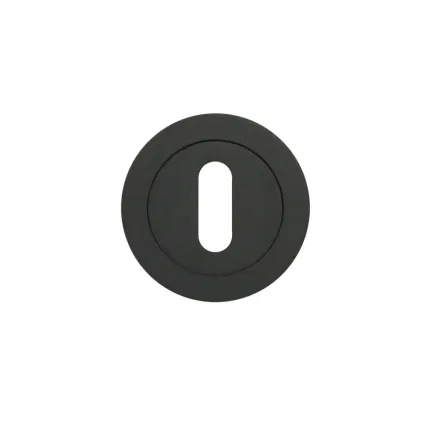 Zoo Hardware Escutcheon standard profile - Matt Black