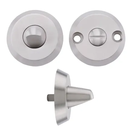 Zoo Hardware Anti Ligature Turn & release Set -5mm Spindle - Satin St. Steel - Stainless Steel