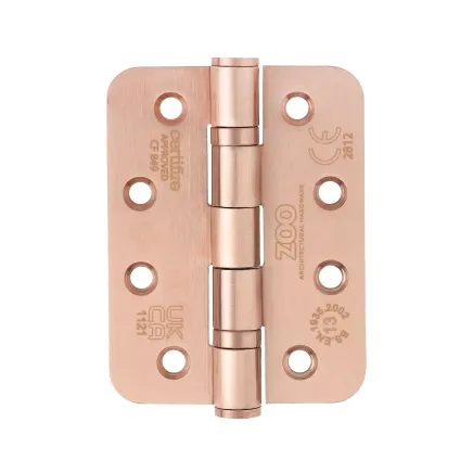 Zoo Hardware Grade 13 Ball Bearing Hinge - SS201 - Radius - CF849 - Tuscan Rose Gold