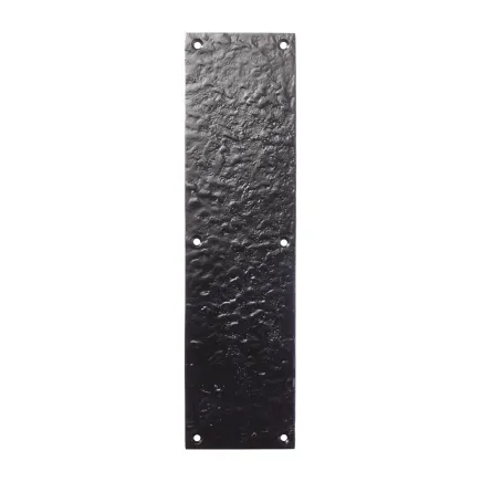 Zoo Hardware Finger Plate - 11.5" x 3" - Black