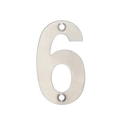 Zoo Hardware Numerals - Stainless Steel