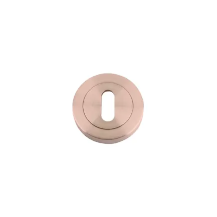Zoo Hardware Standard profile escutcheon - Tuscan Rose Gold