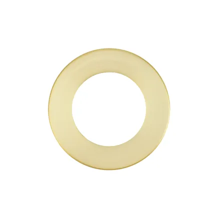 Zoo Hardware Spare screw on rose pack - Satin Brass