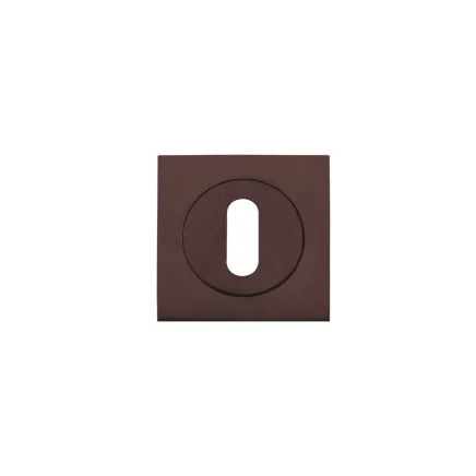 Zoo Hardware Square standard profile escutcheon - Etna Bronze