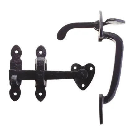 Zoo Hardware Thumb Latch - 6" - Black