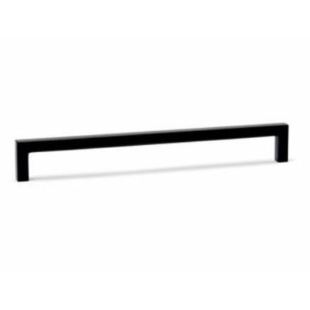 Atlantic Mitred Pull Handle [Bolt Through] 450mm x 19mm - Matt Black