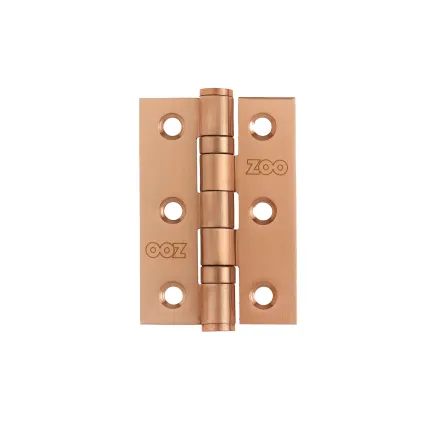 Zoo Hardware Stainless Steel Door Hinge 3"x2"x2mm - PVD Bronze