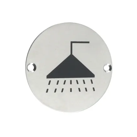 Zoo Hardware Shower - 76mm dia - Satin Stainless