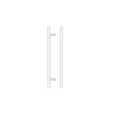 Zoo Hardware Top Drawer Fittings T Bar 160mm - White
