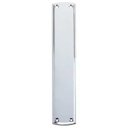 Zoo Hardware Finger Plate 64 x 382mm - Polished Chrome