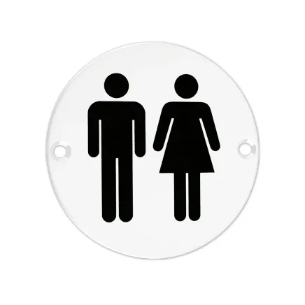 Zoo Hardware Sex Symbol - Unisex - 76mm dia - White