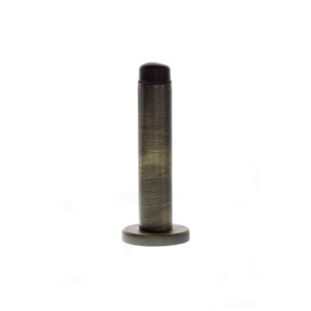 Atlantic Premium Wall Mounted Door Stop on Concealed Fix Rose - Matt Antique Brass