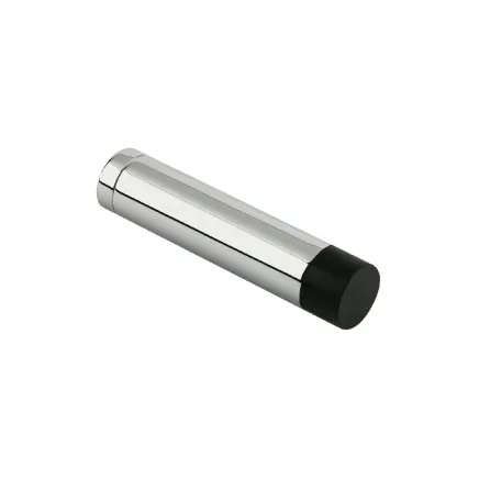 Zoo Hardware Door Stop - Cylinder without Rose 70mm - Polished Chrome