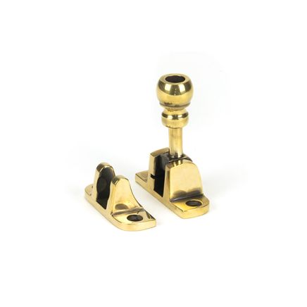 Aged Brass Mushroom Brighton Fastener (Radiused)