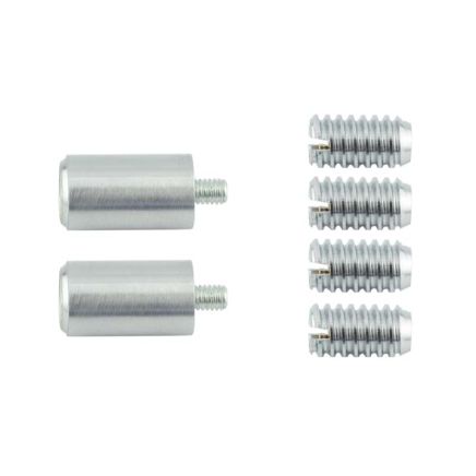 Jedo Locking Sash Stop Satin Chrome - By Frelan Hardware - JV4201SC