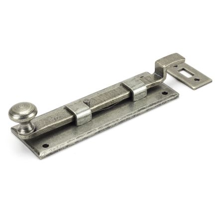 Pewter 6" Cranked Knob Bolt