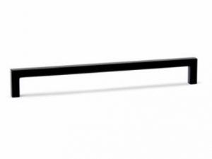 Atlantic Mitred Pull Handle [Bolt Through] 300mm x 19mm - Matt Black