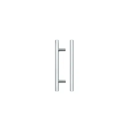 Zoo Hardware Top Drawer Fittings T Bar 96mm - Chrome
