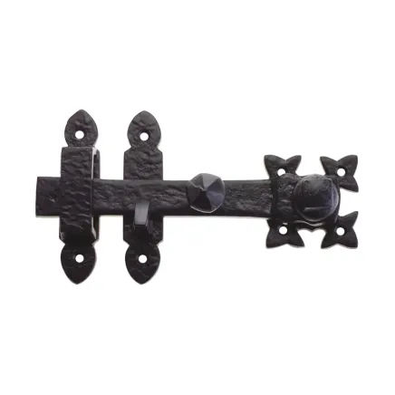 Zoo Hardware Latch - 2.5" x 7.5" - Black