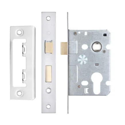 Zoo Hardware Euro Profile Sashlock 2.5" / 64mm - Polished Stainless