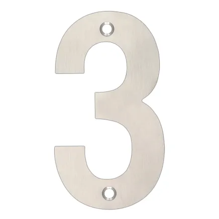 Zoo Hardware Numerals - Stainless Steel