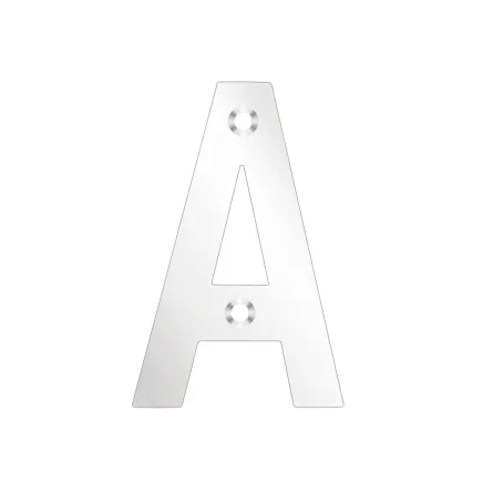 Zoo Hardware Letter - Stainless Steel